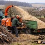 Häckselaktion im Landkreis Schweinfurt startet: Holzige Gartenabfälle können bis Anfang März angeliefert werden