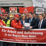 Für Arbeit und Aufschwung in der Region Main-Rhön: IG Metall Schweinfurt übergibt Positionspapier an Staatsregierung