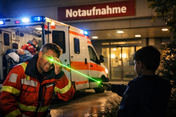 Angriff auf Rettungssanitäter: Ein erst 14 Jahre alter Tatverdächtiger wurde ermittelt und gegen ihn ein Strafverfahren eingeleitet