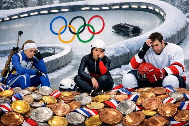 Spitze Zungen: Wenn´s im Eiskanal genauso schnell bergab geht wie im Medaillenspiegel