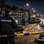 Kriminalpolizei ermittelt nach dem Diebstahl von 132 Reifen am Autobahnrastplatz bei Rüdenhausen