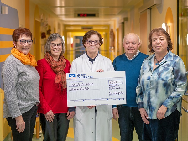 Der Chor „Klangfarben“ unterstützt die Versorgung behinderter Patienten der Missio Kinderklinik