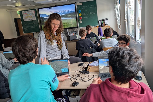 Von Minecraft ins Rathaus: Junge Leute gestalten Marktheidenfeld, das sich am Projekt „Digitale Zukunftstage“ beteiligt