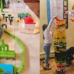 Projekt der Elternbegleitung des Diakonischen Werkes Schweinfurt e.V., gefördert vom Landkreis Schweinfurt: 70 Personen bauen gemeinsam ihr Fantasy-Land