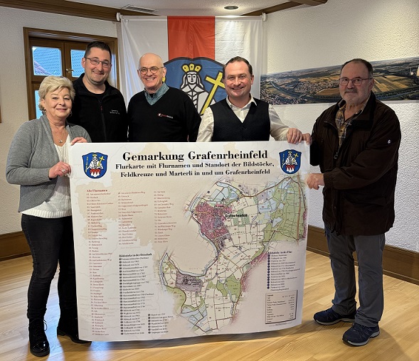 Regionalbudget macht Heimatgeschichte sichtbar: Neue Informationstafeln zu Flurnamen und Bildstöcken