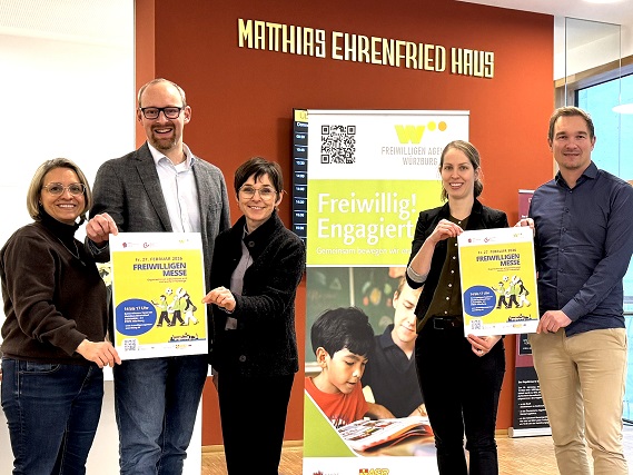 Auf der Freiwilligenmesse Würzburg 2026 am 27. Februar kann man die Vielfalt des Ehrenamts entdecken
