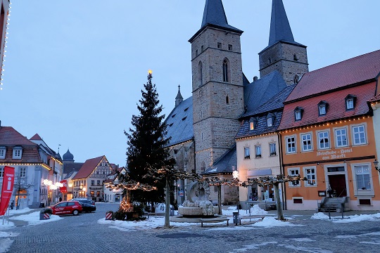 Fahr mal hin und schau´s mal an: Gerolzhofen startete weihnachtlich in den Februar – MIT 45 FOTOS!
