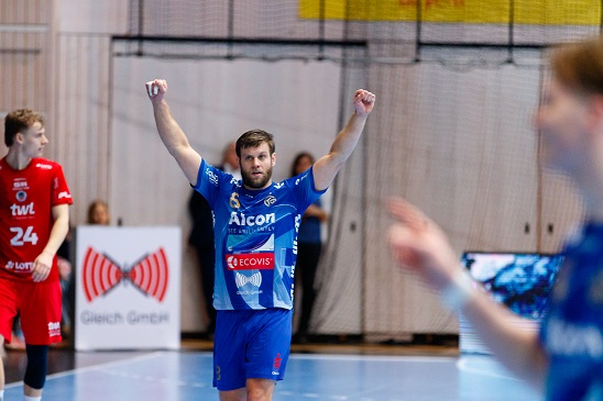 Großwallstadt gegen Ferndorf als Abschluss der englischen Woche in der Untermainhalle