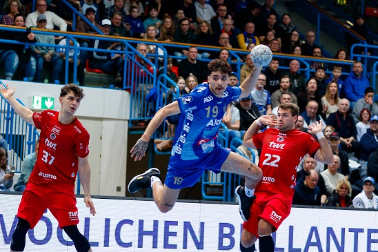 32:31 vor 2000 Fans in Aschaffenburg: TV Großwallstadt mit erstem Heimsieg in neuem Jahr