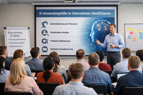 KI-Anwendungsfälle im Unternehmen identifizieren: Kostenloser Praxisworkshop für kleine und mittlere Betriebe
