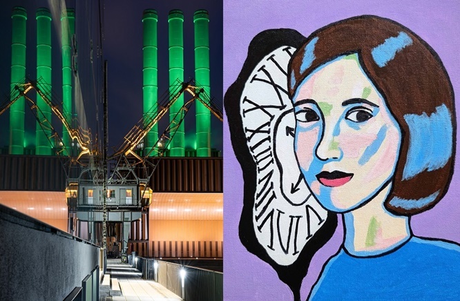 Lichtaktion, Ausstellung und Infostand machen auf Seltene Erkrankungen aufmerksam