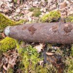 UPDATE: Das ist ein Bild der Sprenggranate aus dem Wald bei Kleinostheim