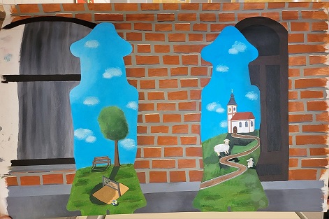 „Surrealismus neu gedacht“ im Franck-Haus: Projekt mit „Magritte-Fakes“ des BNG in Marktheidenfeld zu sehen