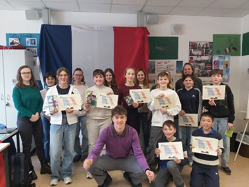 So war der Vorlesewettbewerb Französisch für die 7. Klassen am Alexander von Humboldt-Gymnasium
