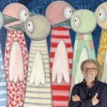 Walter Steinbeck: Fuldaer Künstler zeigt Bilder im Rhön-Klinikum Campus Bad Neustadt