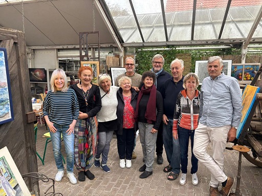 „Inspiriert von Afrika“; Eine Ausstellung der Künstlergruppe cameo im Würzburger Rathaus