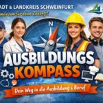 Ausbildungskompass für Stadt und Landkreis Schweinfurt: Info-Veranstaltung am 14. und 22. April