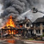 Flammen im Wintergarten: Nach dem Brand eines Wohnhauses in Sennfeld ermittelt nun die Kriminalpolizei