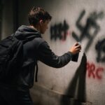 Die Jugend von heute…: 14-Jähriger beschmiert ein Vereinsheim unter anderem mit einem Hakenkreuz
