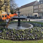 Schöner Frühjahrs-Streich: Die Brunnen im Kitzinger Stadtgebiet erstrahlen im neuen Glanz