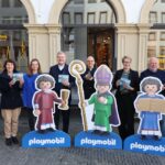 Drei Glaubenszeugen in einem Boot: Die Frankenapostel Kilian, Kolonat und Totnan wurden als Playmobil-Set vorgestellt