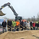 Erweiterte Entsorgungsmöglichkeiten: Spatenstich für Bau einer Wertstoff-Annahmestelle in Schonungen