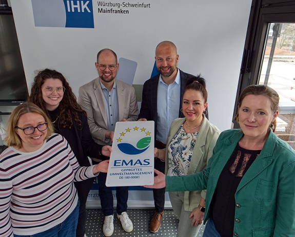 IHK Würzburg-Schweinfurt führt Umweltmanagementsystem ein: „Wir verankern nachhaltiges Wirtschaften in der eigenen Organisation“
