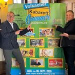 Das Festival der guten Laune wird zum Fernseh- und Kochstudio: 7. Volkacher Kabarett Sommer vom 28. August bis 6. September 2026