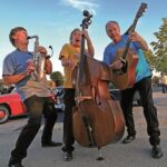 Musikalischer Weinspaziergang am Fuße des Lumps: 9. Escherndorfer Sinneszauber mit den „3 Franken mit dem Kontrabass“