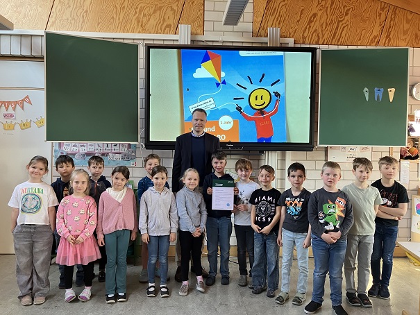 Klasse2000-Patenschaft der AOK mit der Grundschule Burgpreppach: Gesunde Schule, gesunde Kinder