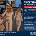 Trickdiebstahl am Würzburger Hauptbahnhof zu Lasten einer 88-Jährigen: Polizei sucht nach Zeugen und warnt vor Brezeln in einer Plastikverpackung