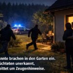 Wer kann Hinweise geben zu zwei unbekannten Personen auf einem Grundstück in Siegendorf?