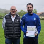 Aktion „Fair ist mehr“: Florian Hau von der SG Lendershausen/Ostheim wurde als Monatssieger März ausgezeichnet