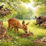 Rücksichtsvolles Verhalten schützt die heimische Tierwelt: Gemeinsamer Schutz von Wildtieren während der Brut- und Setzzeit