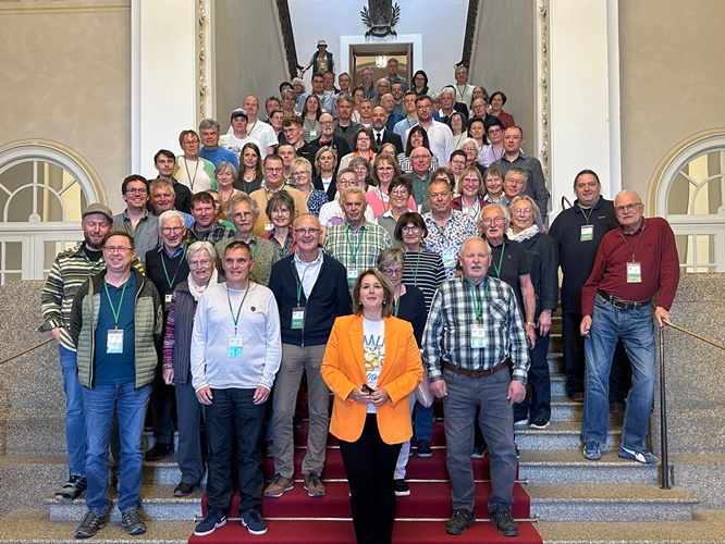 Eine Reise als Dankeschön: Martina Gießübel war mit 100 ehrenamtlich Engagierten aus ihrem Wahlkreis im Bayerischen Landtag