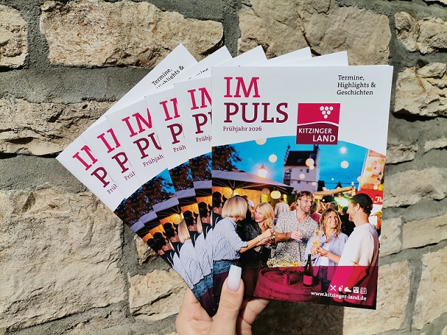 Neues Veranstaltungsmagazin „IMPULS“ 2026 für den Landkreis Kitzingen ist druckfrisch erschienen