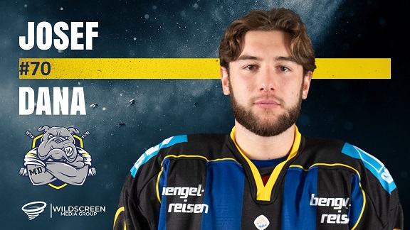 Der nächste Leistungsträger bleibt: Josef Dana trägt weiterhin das weiß-blaue Trikot der Mighty Dogs