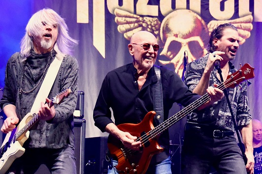 „Wenn es in 100 Jahren noch einen Planeten gibt und sie alte Platten spielen, wird „Love Hurts“ dazugehören“: Die Band Nazareth spielt am 11. April in Mellrichstadt