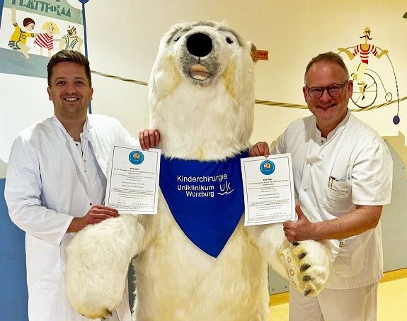 Gütesiegel bestätigt die Strukturqualität bei der Versorgung von brandverletzten Kindern