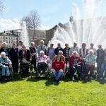 Ausflug in den Rosengarten Bad Kissingen: Gäste der AWO Tagespflege am Sonnenteller erleben besonderen Ausflug