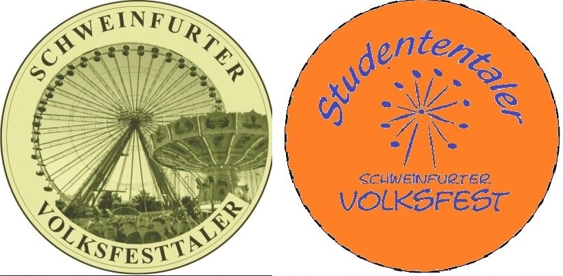 Schweinfurter Volksfesttaler ist seit 7. April erhältlich – und auch der Studententaler wird wieder angeboten