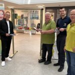 Lebensmittelvorräte für Krisen und Katastrophen: Ausstellung im Lichthof des Landratsamtes Bad Kissingen