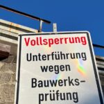 Wegen Bauwerksuntersuchungen: Vollsperrung der Bahnbrücke in der Ortsdurchfahrt Mühlbach