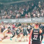 Playoff-Atmosphäre beim 98:84-Heimsieg der Fitness First Würzburg Baskets gegen Ratiopharm Ulm