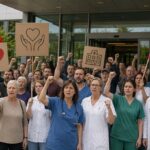 „Damit aus Reformen keine Versorgungslücken werden“: Protestaktion zur Versorgung in der Region Kitzinger Land