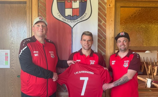 Spielertrainer Nico Morper bleibt dem 1. FC Elfershausen unbefristet weiter erhalten