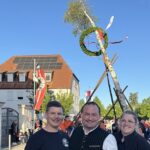 Maibaumaufstellung: In Grafenrheinfeld feierte die gesamte Dorfgemeinschaft