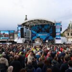 Zwischen Regenschauern und Aufbruchsstimmung: Der 104. Deutscher Katholikentag in Würzburg ist eröffnet