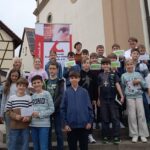 Dreifachspende zur Kommunion: Kinder aus Hambach, Pfändhausen/ Holzhausen und Dittelbrunn übergeben gemeinsam 1125 Euro an den Förderverein zugunsten krebskranker Kinder
