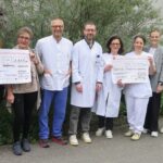 Zwei Mal 1.111 Euro von den „Krackenblitzen Goßmannsdorf“ für ein innovatives Behandlungsangebot des Uniklinikums Würzburg